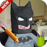 Pencil Draw Lego Batman icon