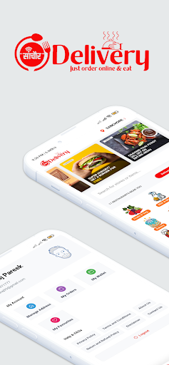 Android application Teekho - Food Delivery App screenshort