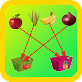 Kids Fruits Sorting Game icon