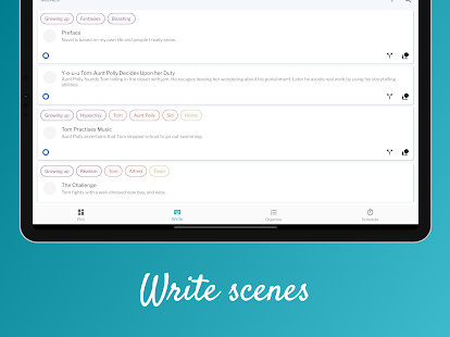 Novelist - Write your novels Screenshot