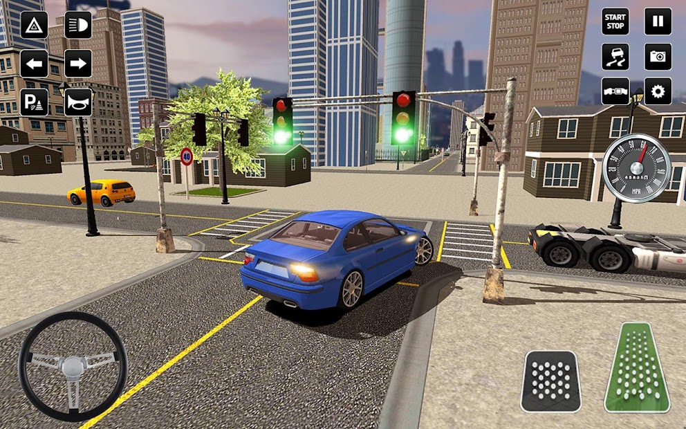 Captura 17 3D Driving School Simulator: City Driving Games android