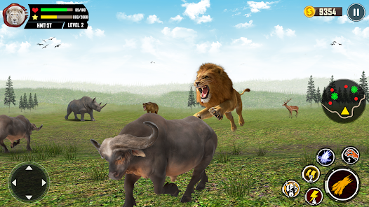 Lion Family Simulator 3d Games apkpoly screenshots 10