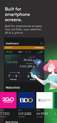 Android application LUNA Securities screenshort