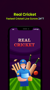 Real Cricket : Fast Live score 1.0.0 APK + Mod (Unlimited money) untuk android
