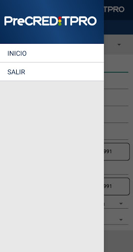 Android application PreCREDITPRO - Crediguate screenshort