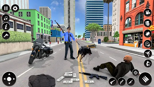 Heist Escape Shooting Game