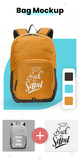 Screenshot of Mockup Creator, T-shirt Design
