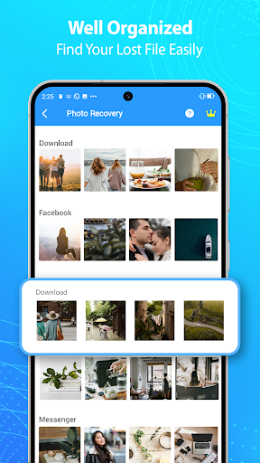 Screenshot of Deleted Photo Recovery
