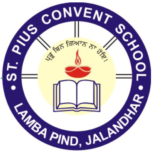 St Pius Convent School Jal. logo