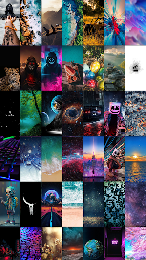 Android application HD Wallpaper screenshort