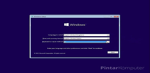 Cara Menginstall Windows 10