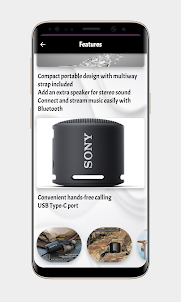 Sony SRS-XB13 Speaker Guide