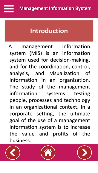 Management Information System - 7 - (Android)