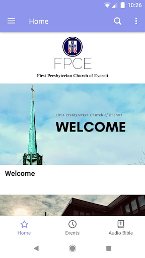 Android application First Presbyterian Everett screenshort