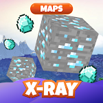 Cover Image of ดาวน์โหลด แผนที่ X-Ray สำหรับ Minecraft 1.0 APK