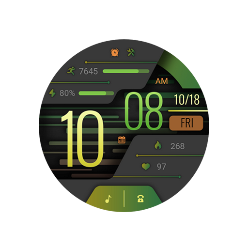 Spring Stripes For Wear OS logo