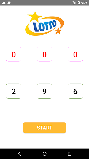 Android application LOTTO screenshort