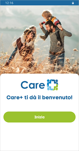 Android application Care+ Italia screenshort