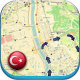 Turkey offline Map Guide News icon