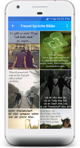 Freundschaft Sprüche Screen 2