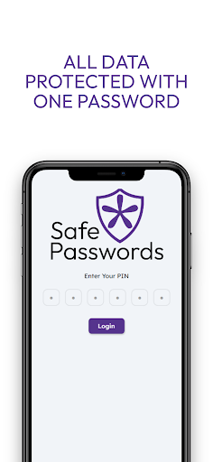 Safe Passwords Screen 2