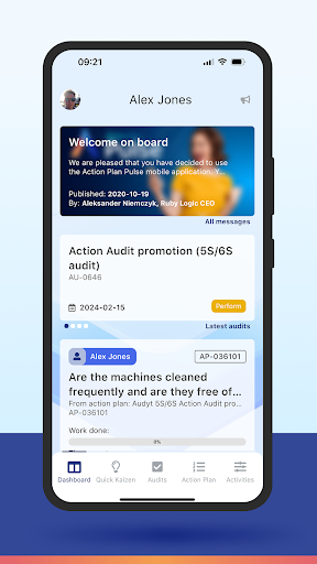 Action Plan Pulse Screen 2