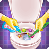 Bathroom Cleaning-Toilet Games icon