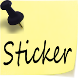Sticker widget icon