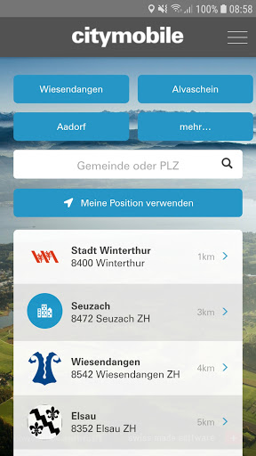 citymobile Screen 2