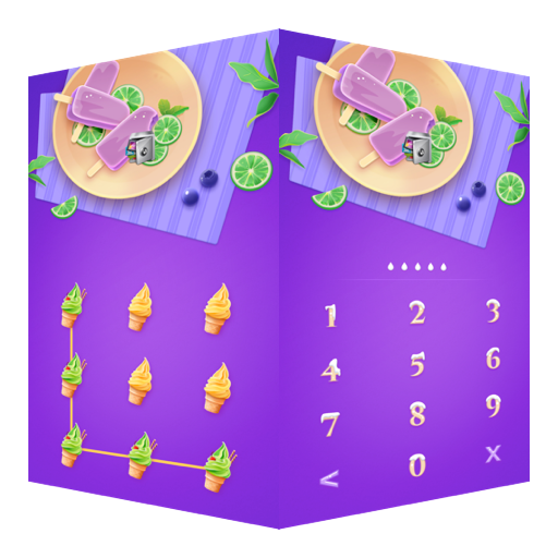 AppLock Theme Ice Cream logo