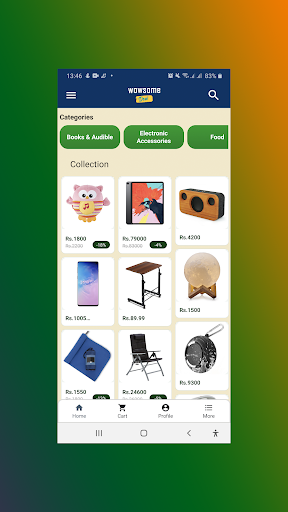 Android application WowSomeDeal screenshort