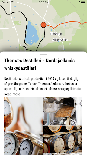 Android application Fjordlandet screenshort