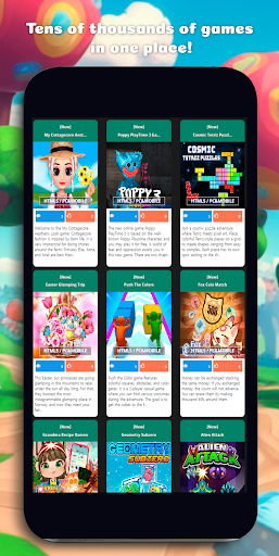 Android application Devmeca - Game Portal screenshort