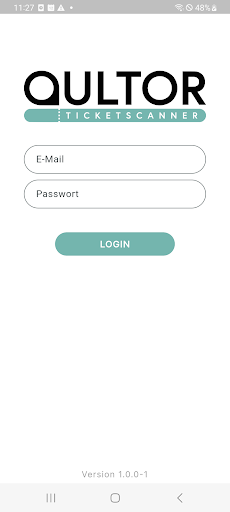Android application QULTOR Ticketscanner screenshort