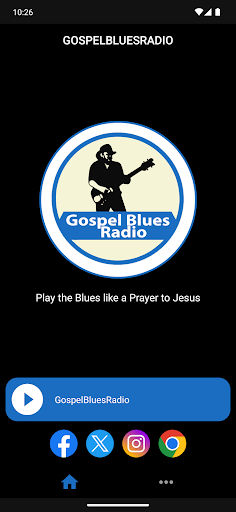 GospelBluesRadio Screen 3