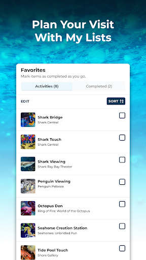 Screenshot of Newport Aquarium