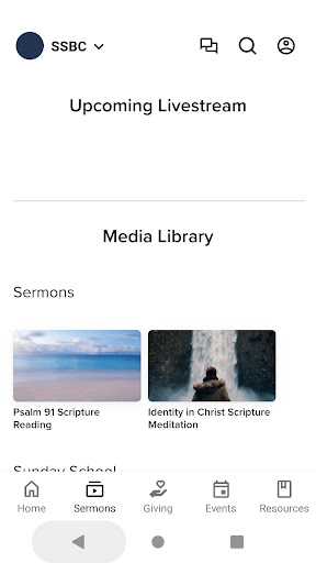 South Side Baptist Church (TX) Screen 2
