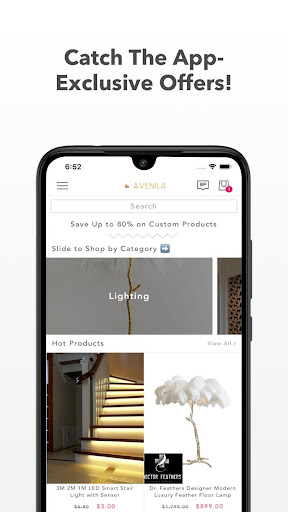 Avenila Lighting & Decor Screenshot 1 - AppWisp.com