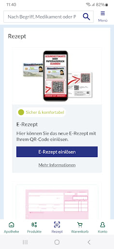 Falken Apotheke: E-Rezept App Screenshot 3 - AppWisp.com