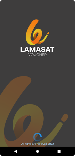 Android application LAMASAT Voucher screenshort