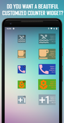 Android application Count Keeper Widgets screenshort
