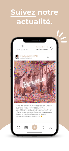 Android application CLAVEM IMMOBILIER screenshort