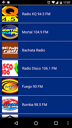 Android application Radio Dominican Republic screenshort
