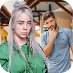 Cover Image of Unduh Photo With Billie Eilish - Wallpaper Photo Editor 2.0 APK