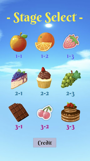 Android application Snack Drops screenshort