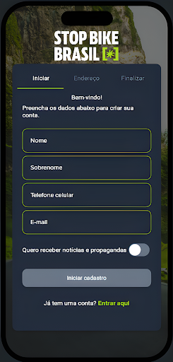 Android application Stop Bike Brasil screenshort