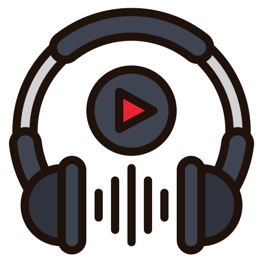 Audio to video converter logo