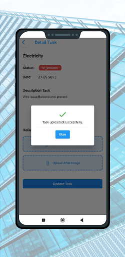 Day To Day Staff App Screen 2
