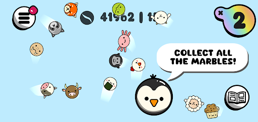 Android application Clicky Marbles screenshort