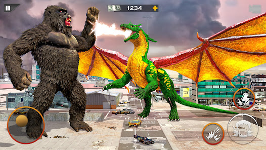Monster Dinosaur Rampage Game apkpoly screenshots 22